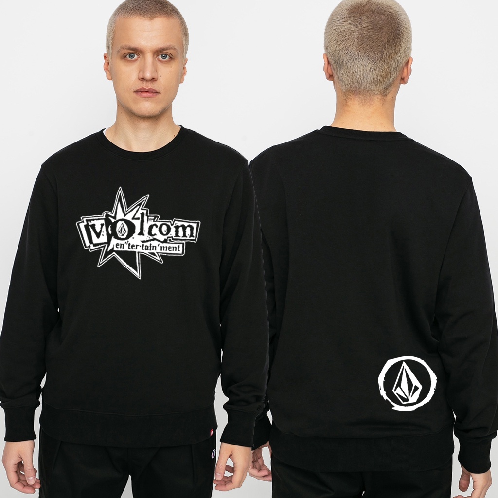 CREWNECK SWEATER BASIC VOLCOM BIG SIZE JUMBO 2XL 3XL 4XL 5XL 6XL