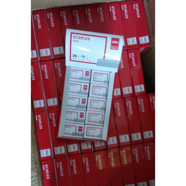 

Isi staples deli no 10 kecil 1 box