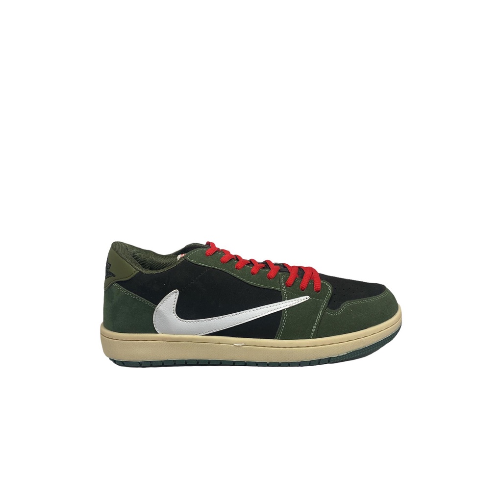 NIKE AIR JORDAN 1 LOW X TRAVISCOOT GREEN