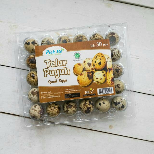

Telur Puyuh PICK ME (30 butir)