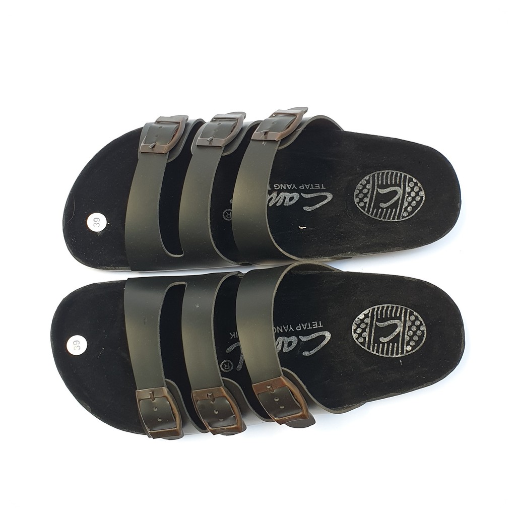 Sandal Pria  Ban 3 Hitam