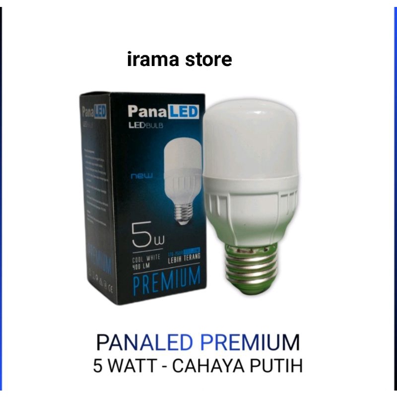 Lampu LED Capsul 5 Watt New PanaLED Premium By Produk LUBY Cahaya Putih