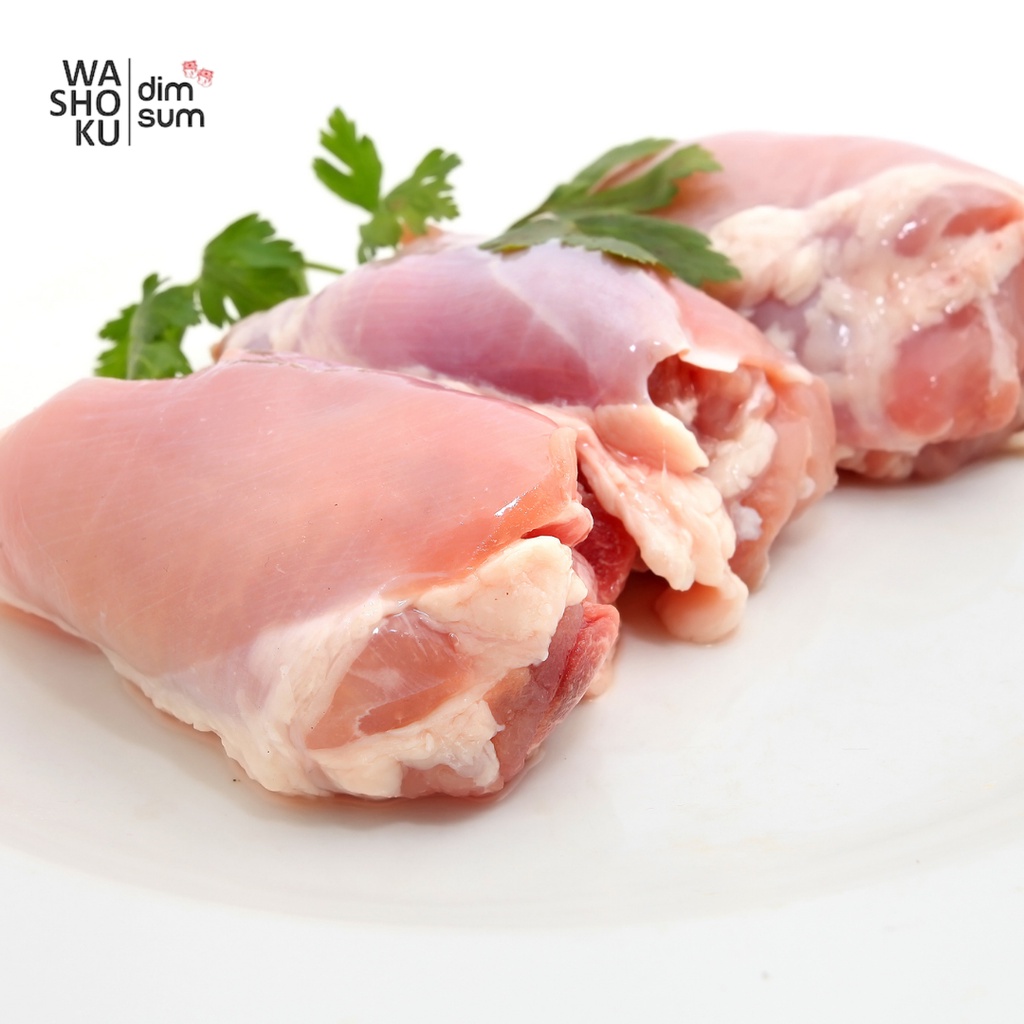 

Daging Ayam Paha Fillet Boneless Tanpa Kulit 1 kg