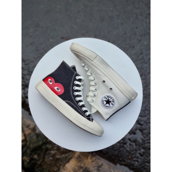 Converse 70s High x CDG Play (Come Des Garcons)
