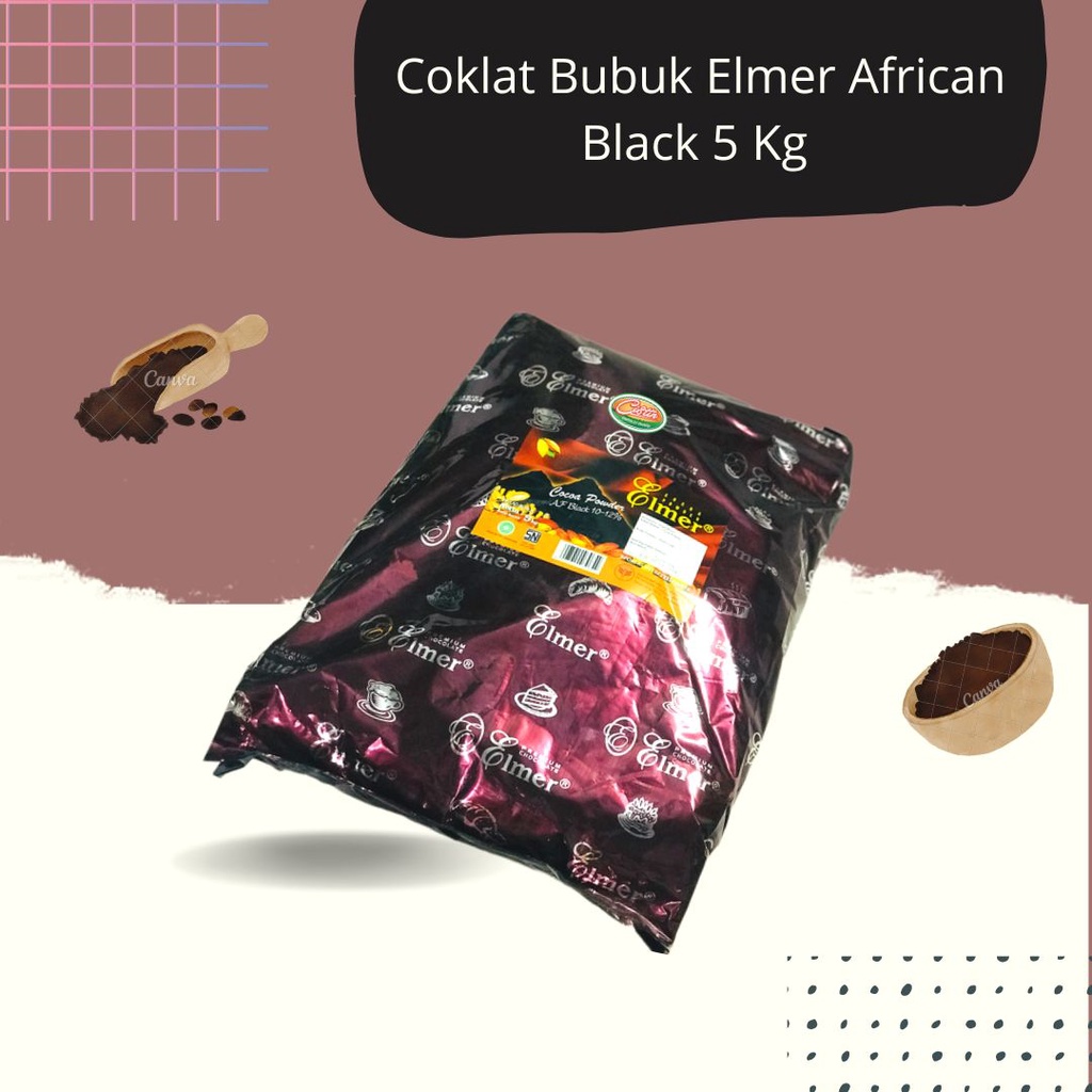 

ELMER COCOA POWDER AF BLACK 5KG