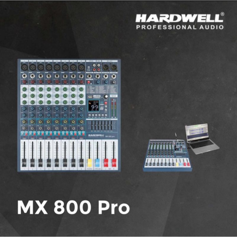 Mixer Hardwell Mx-800pro Hardwell Mx800pro Mx 800pro