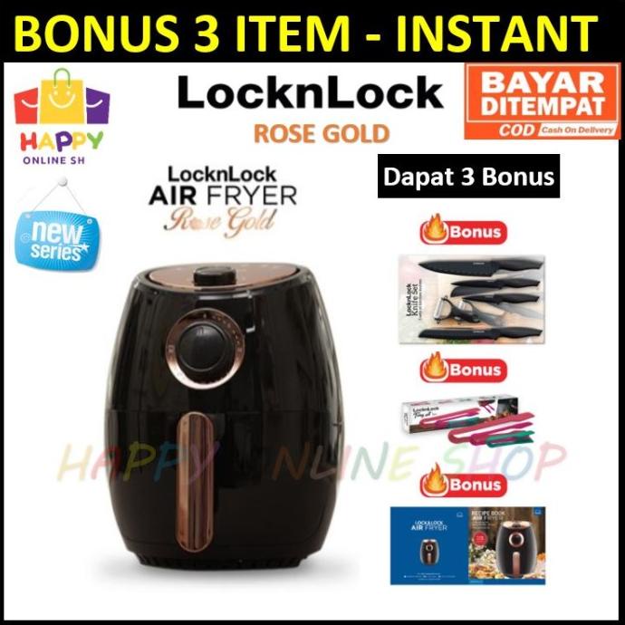 Air Fryer Lock N Lock - Lock and Lock AirFryer - Original stok melimpah