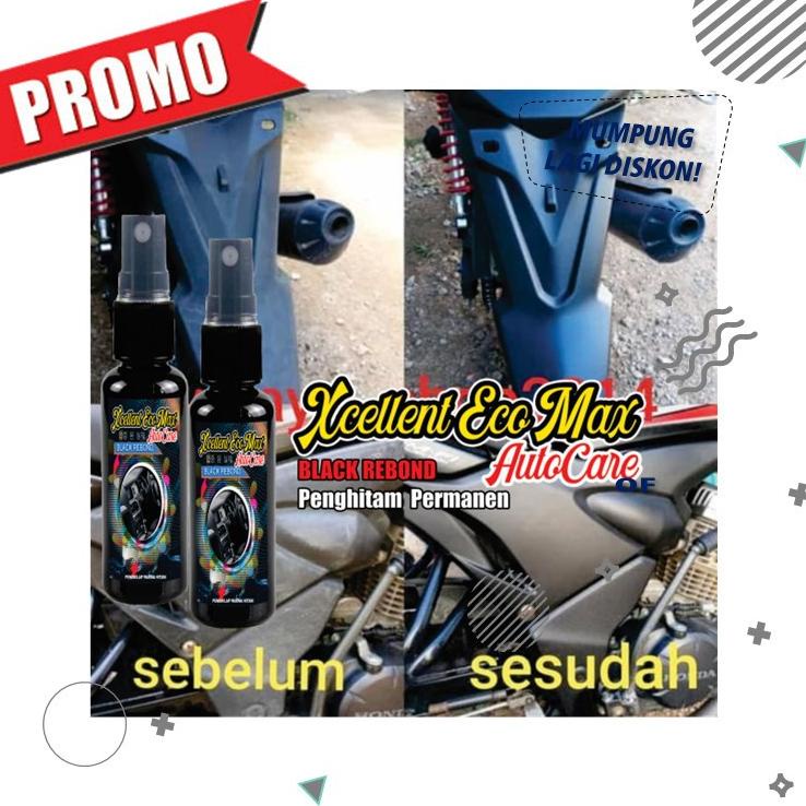 READY "TERBAIK" BLACK REBOND PENGHITAM PERMANEN BODY MOTOR DAN MOBIL