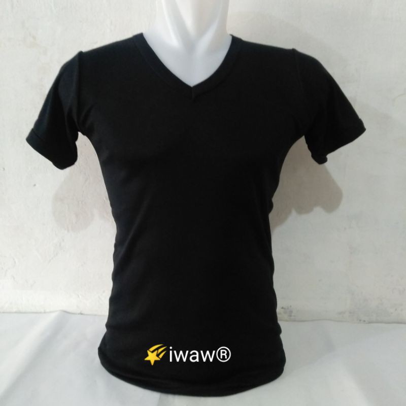 KAOS DALAM KERAH V-NECK M FIT L DAN KAOS KERAH BULAT M FIT L