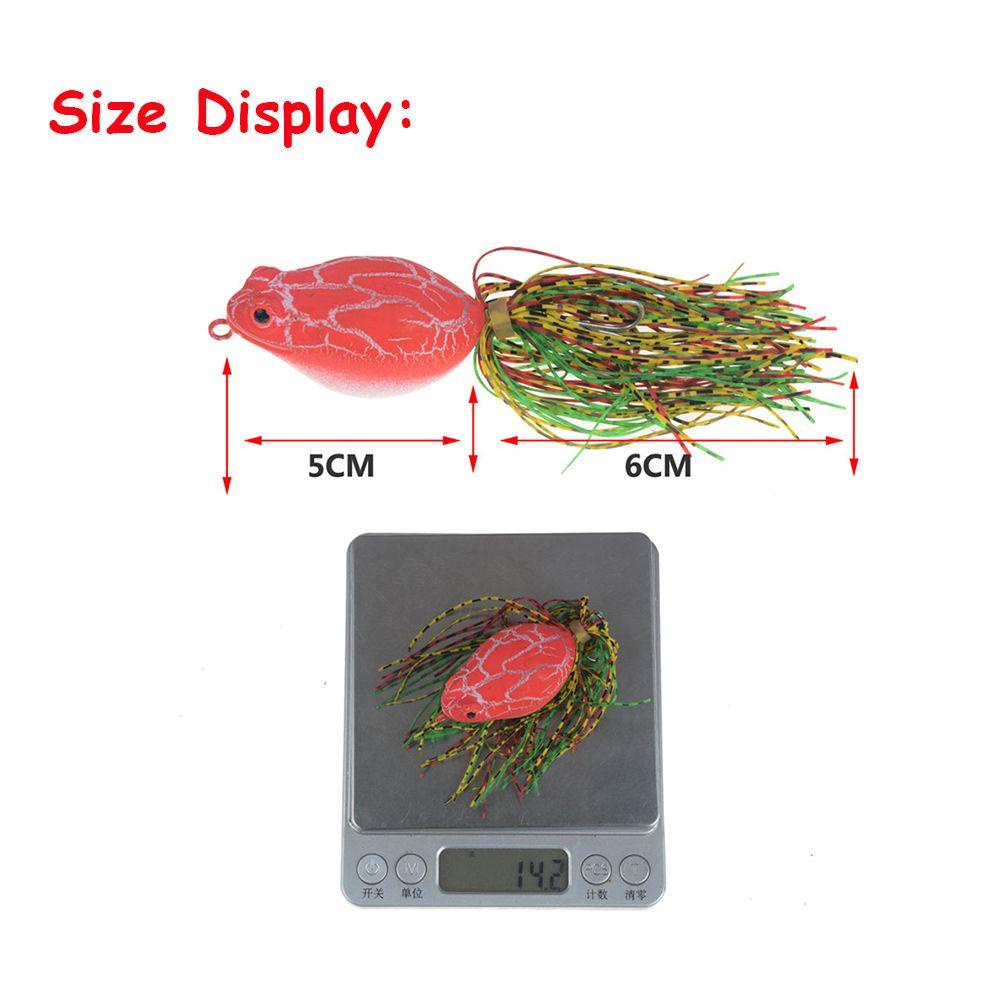 TOP 14g 5cm Umpan Pancing 14g 5cm Alat Pancing Mancing Fishing Tackle Popper Kodok Umpan Palsu