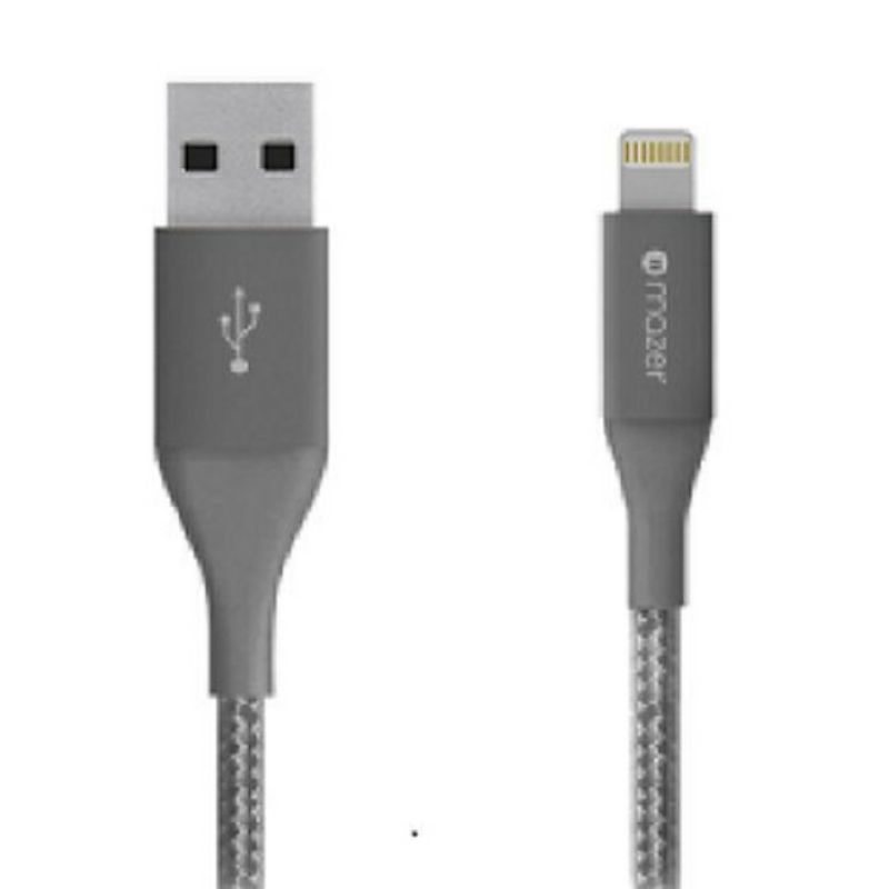 Mazer Original Lightning Phone Cable Kevlar Fast Charging 3.1A Kabel Data