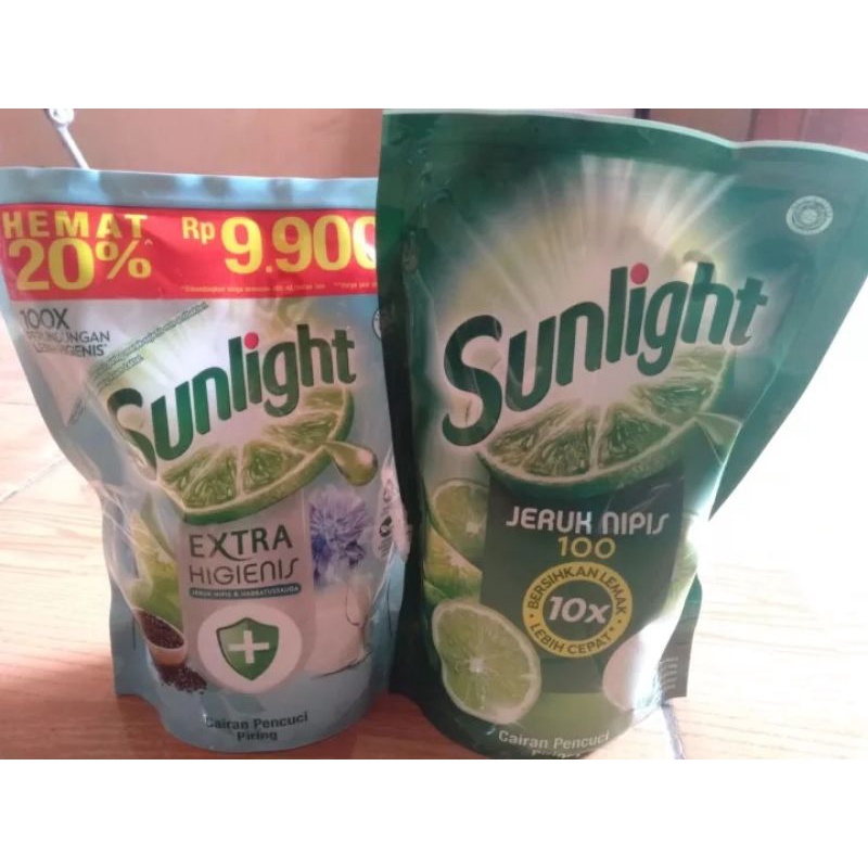 (Buy 1 Get 1) Sunlight Lime 700ml + Sunlight Habbatusauda 490ml