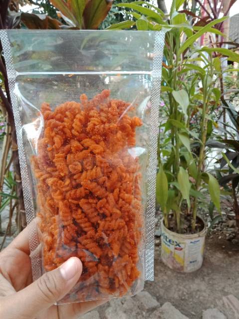 

Seblak kering makaroni spiral 150gr - Seblak pedes khas Margasari