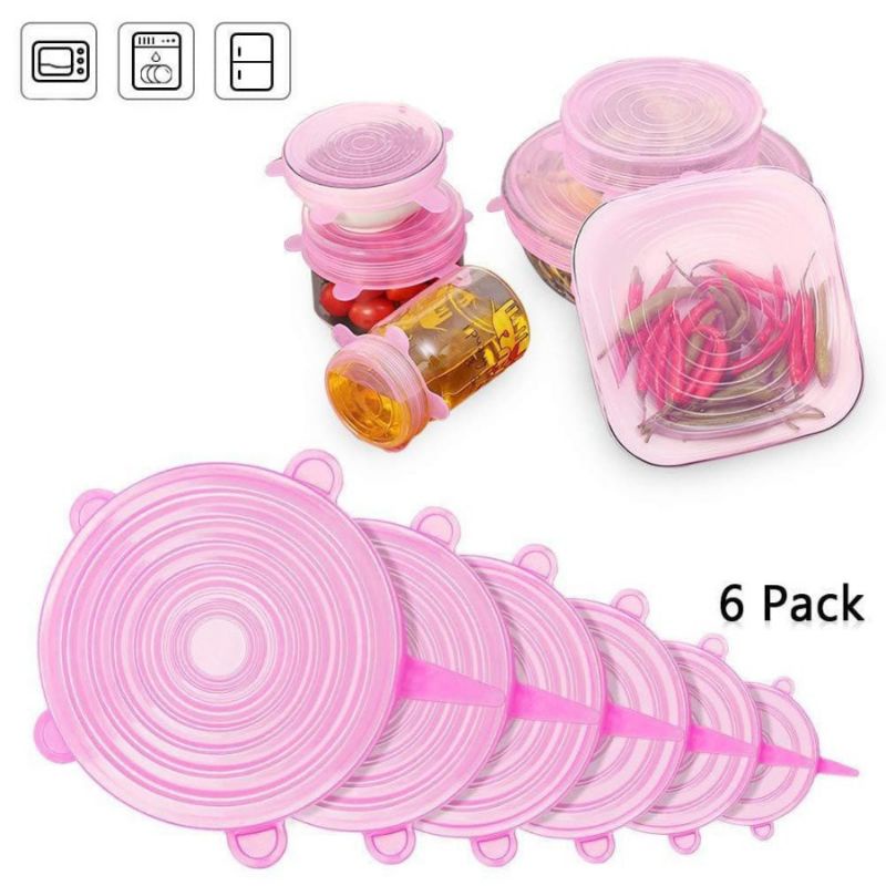 Food Cover Silicon 6 In 1