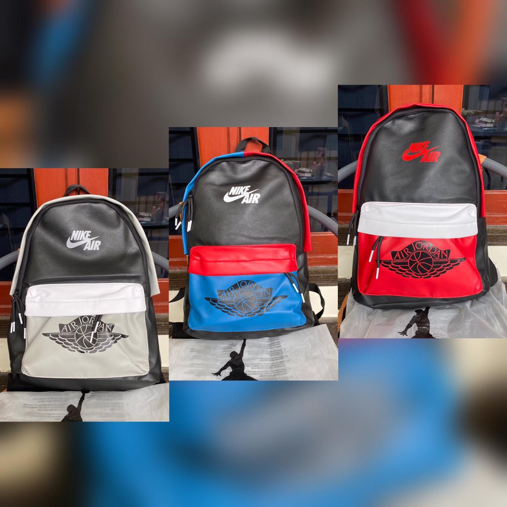 NIKE BAGPACK WINGS LEATHER / TAS PUNGGUNG PRIA