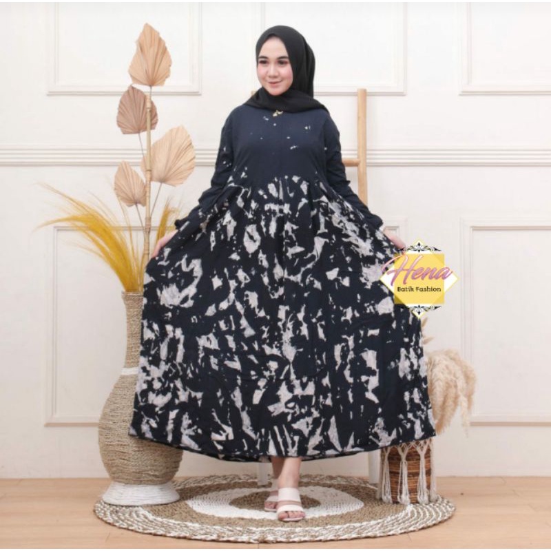 Gamis Twill Ori, Gamis Twill Rayon, Gamis Twill malaman motif Mhonocrom