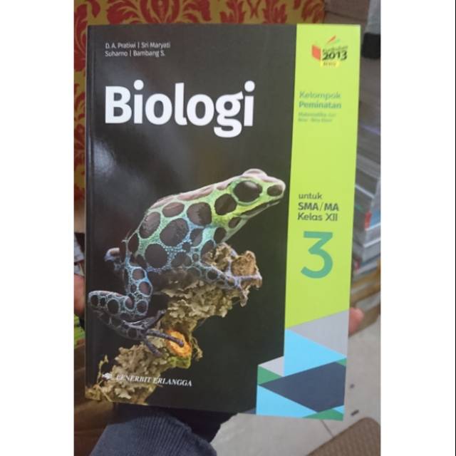 BUKU BIOLOGI 3 SMA/MA kelas 12.DA.Pratiwi dkk. Erlangga