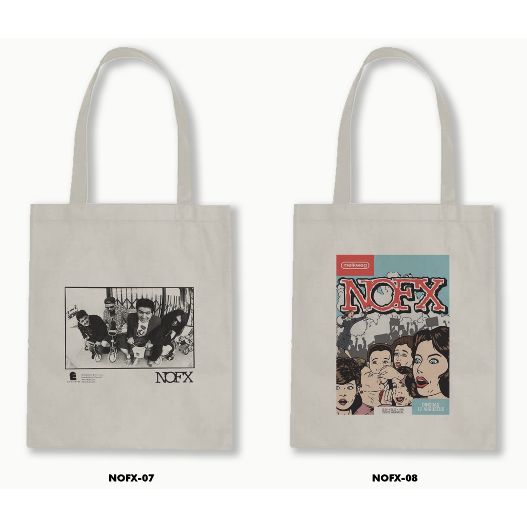 TOTE BAG BLACU - NOFX