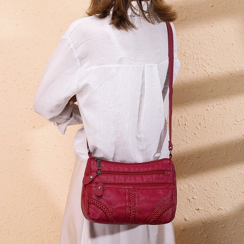 Tas Selempang Wanita Novera Tas Slempang Import Murah Semi Korea Bag Sling Bag  Wanita Kuliah Kulit
