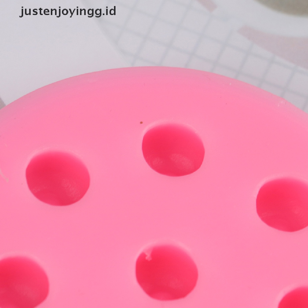 Cetakan Kue Bentuk Blueberry Raspberry 3D Bahan Silikon Untuk Dekorasi