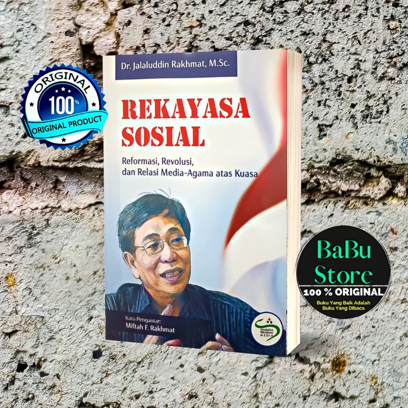 Buku REKAYASA SOSIAL - Jalaluddin Rakhmat - Simbiosa SRM ORIGINAL