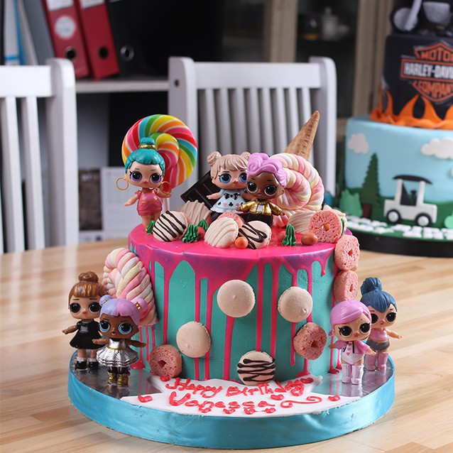 

Kue Ulang Tahun / Birthday Cake / LOL Surprise Cake / MOHON BACA KETERANGAN