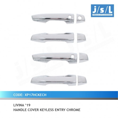 Cover handle All New Livina 2019 Keyless Chrome