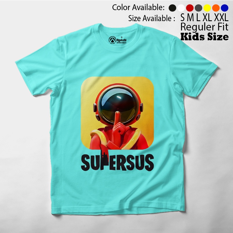 Baju Kaos Atasan Anak Laki Laki Game Super Sus