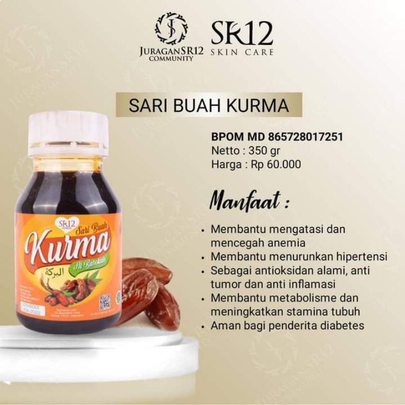 

SARI KURMA MURNI SR12