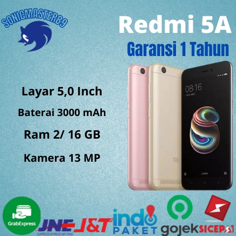 redmi 5A 3/32GB Second Bekas Inter Original Bergaransi