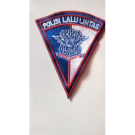 Bordir Polisi Lalu Lintas Non Timbul