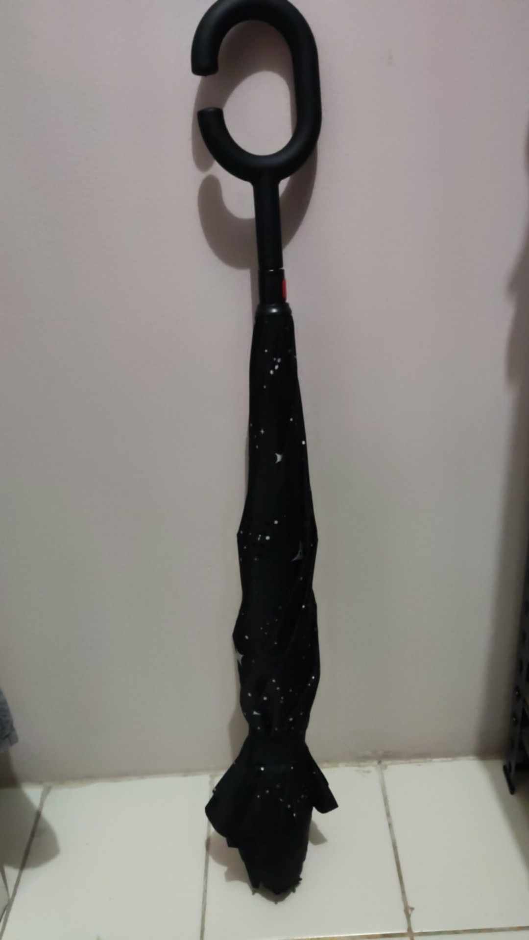 Perfin Pfum02 Payung Terbalik Besar 2 Lapis Kain Gagang C Reverse Umbrella