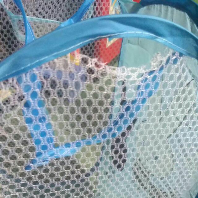 Cartoon Folding Dirty Clothes Basket Keranjang Baju Kotor Lipat Kartun