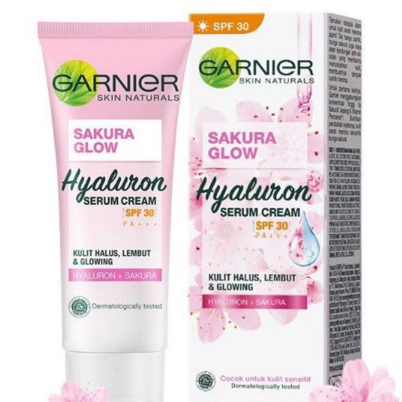 GARNIER Sakura Glow hayaluron  Serum Cream 20ml