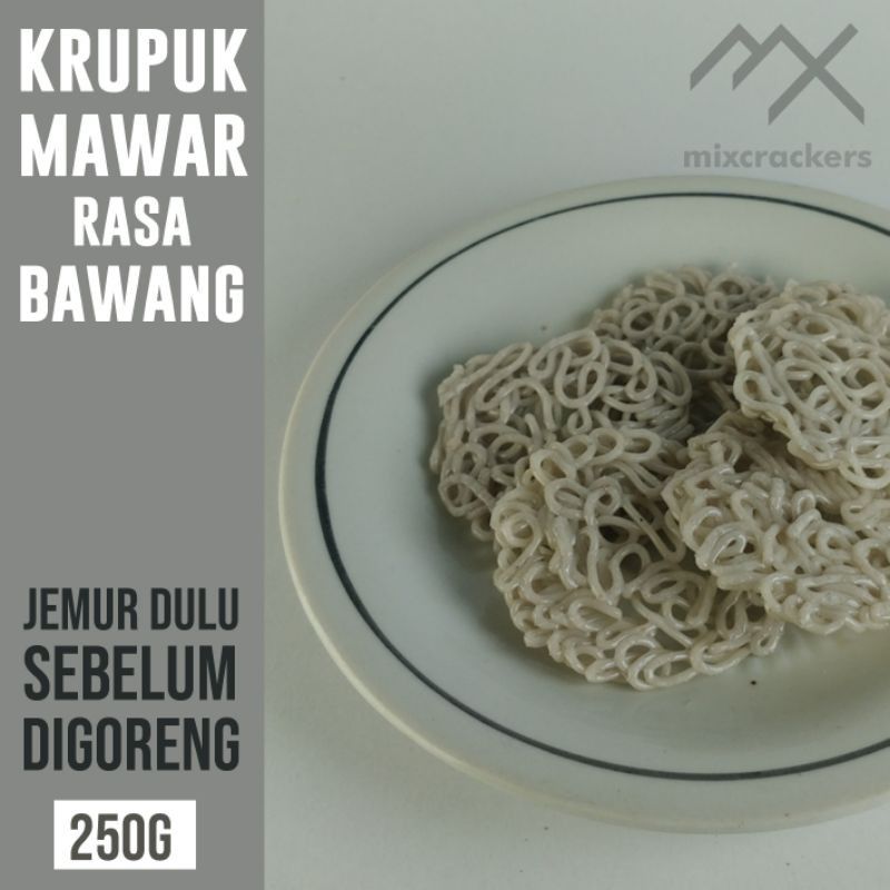 

Kerupuk Mawar Besar Mentah Krupuk Khas Puger 250 gram