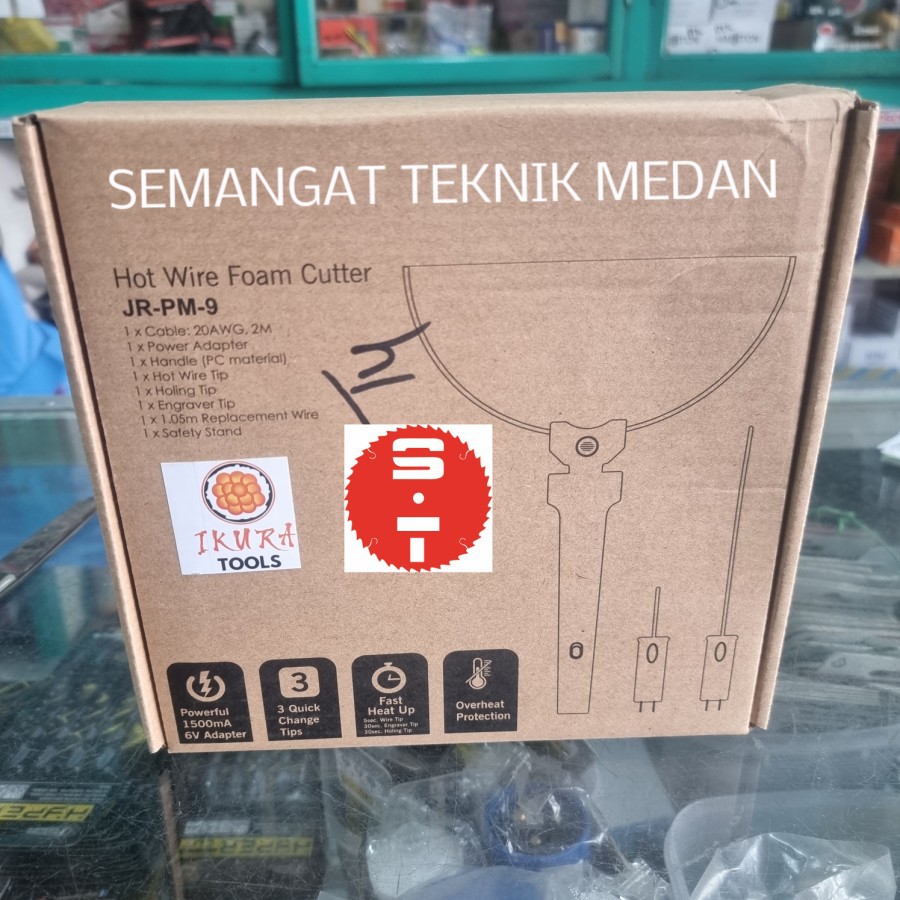 Jual ALAT PEMOTONG POTONG GABUS HOT WIRE FOAM CUTTER STEROFOAM 3 IN 1 ...