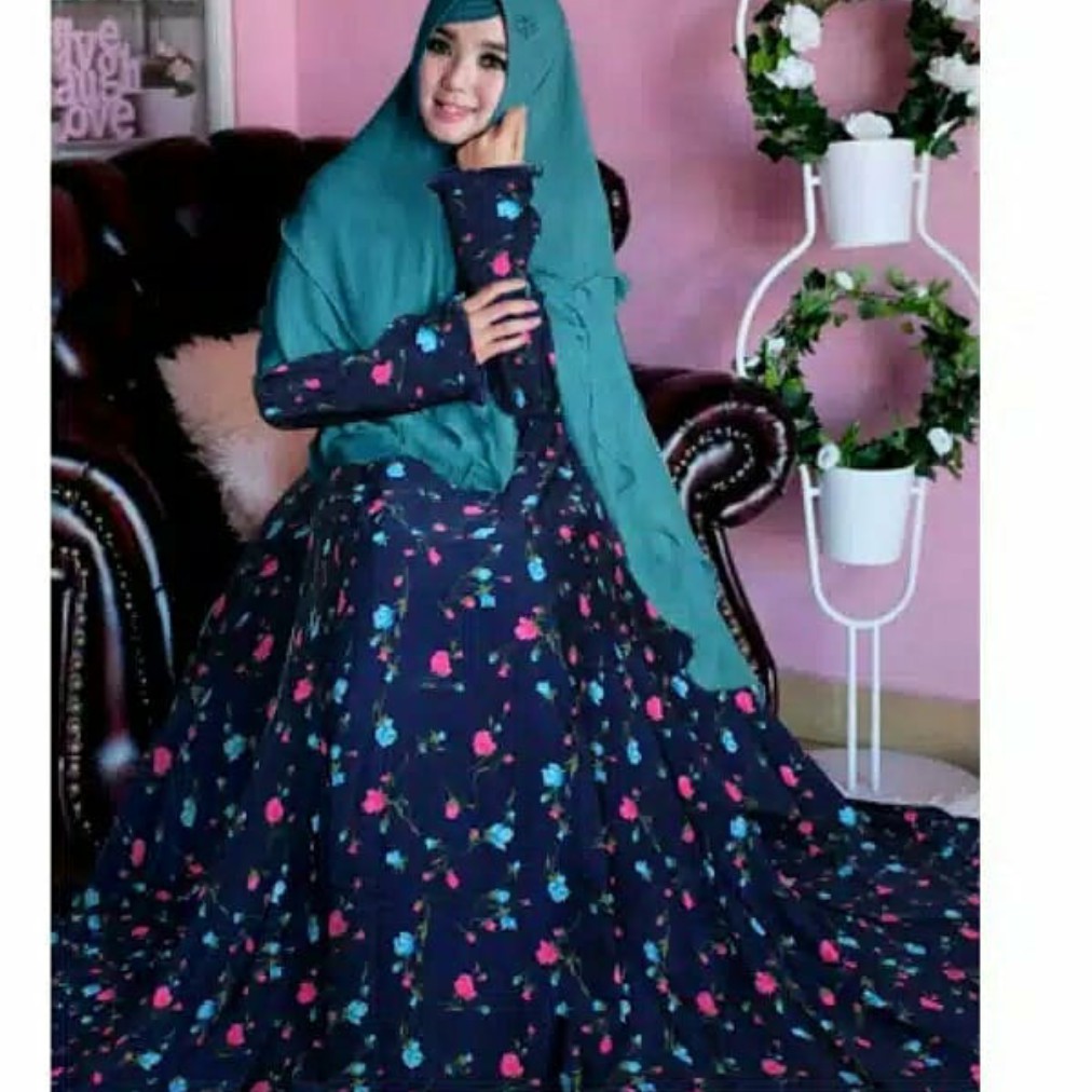  BAJU  GAMIS  WANITA  TERBARU PAKAIAN SYARI FASHION MUSLIM 