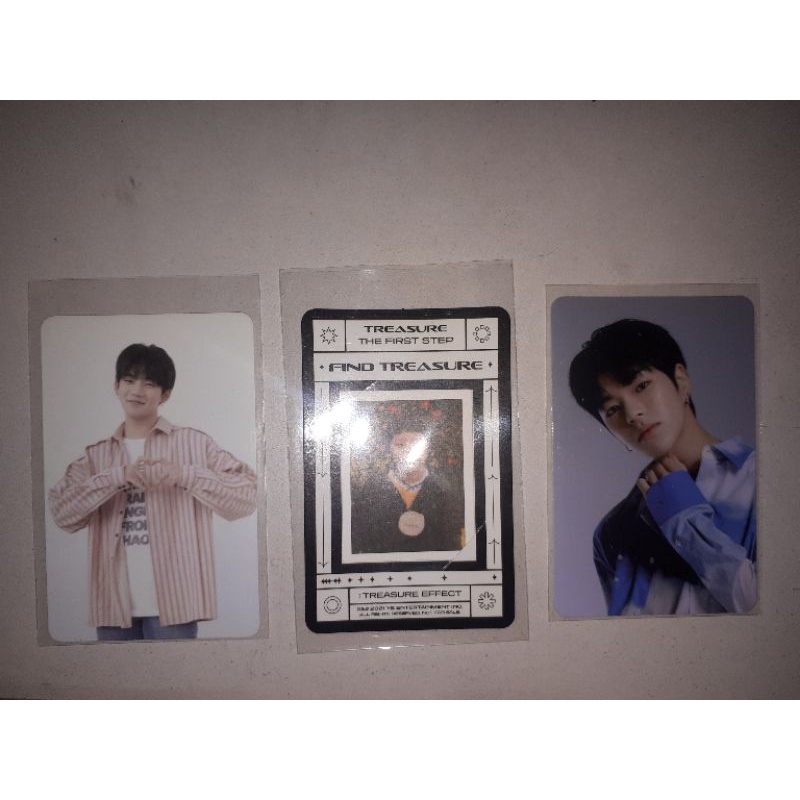 PC HYUNSUK, BABY JEONGWOO, PC JAEHYUK CH2  & POLAROID UNIT TREASURE FA GREEN MASHIHO HYUNSUK JAEHYUK