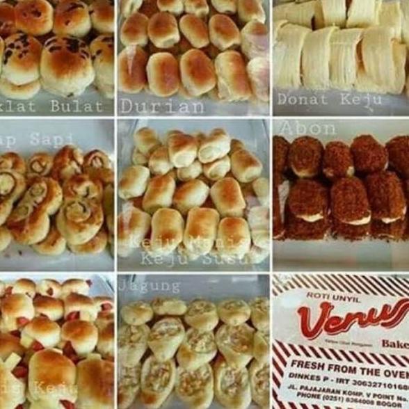 

(xcgj -34) Roti Unyil Venus Bogor isi 30,40,50,60pcs ( Mix/Campur ) vicj72