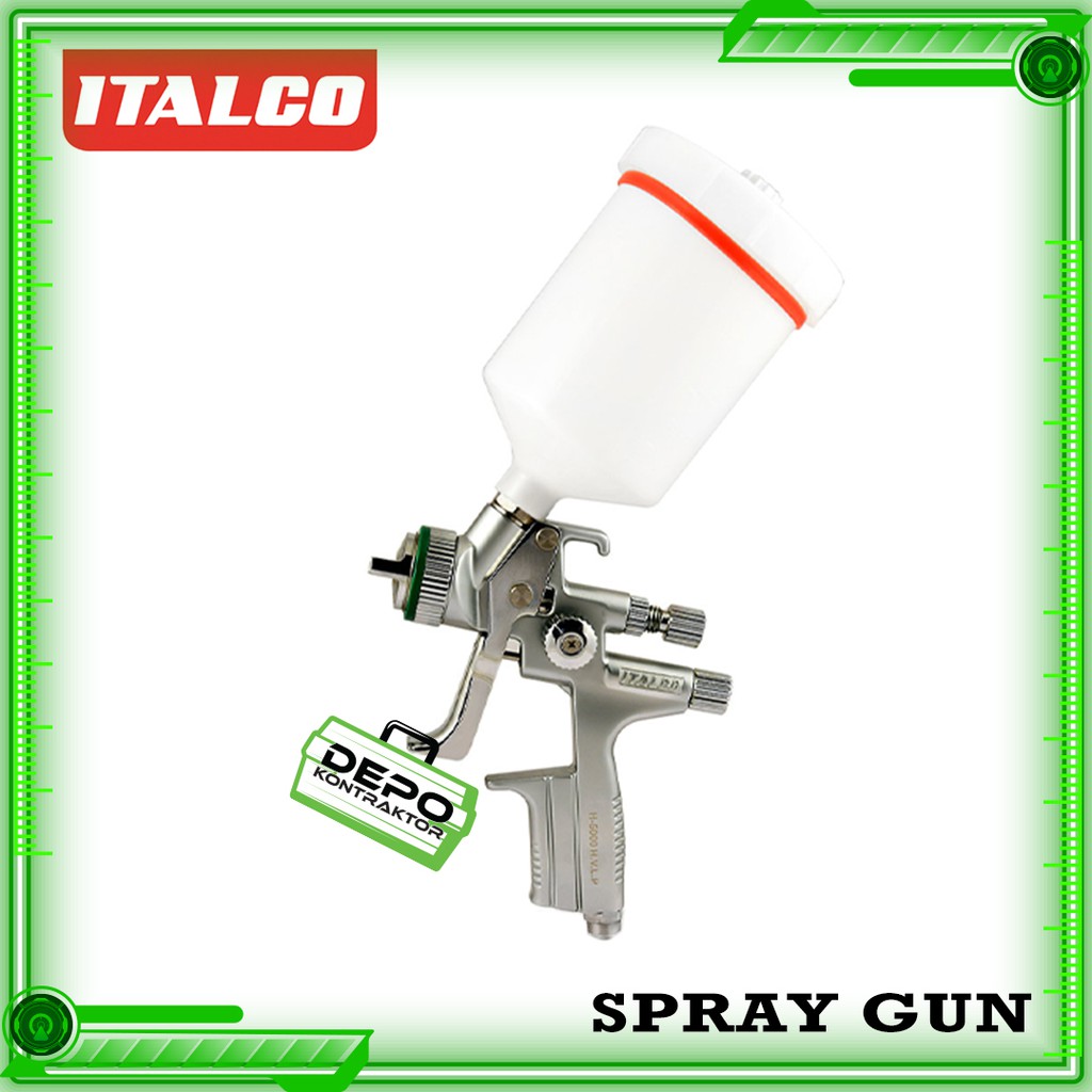 Spray Gun ITALCO H-5000 HVLP Cat Semprot ITALCO H5000 Original