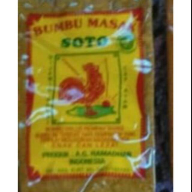 

Bumbu soto cap ayam bumbu halus tanpa MSG bumbu masak soto