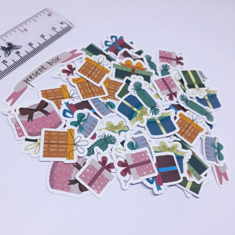 

STICKER STIKER SCRAPBOOK PLANNER KADO GIFT HADIAH DIY DIARY