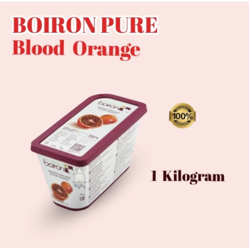 

BOIRON FRUIT PUREE BLOOD ORANGE 1Kilogram