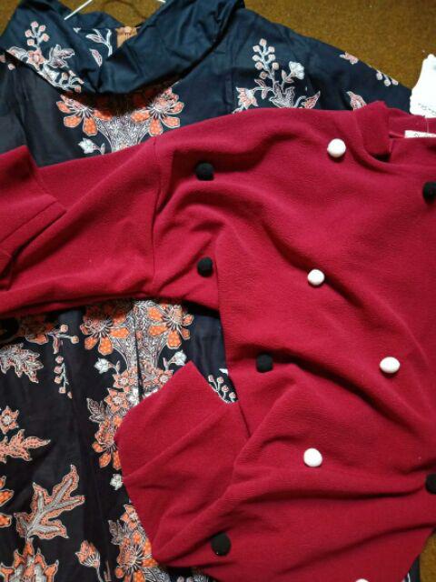 Tunik // Tunik Batik // Baju Batik Wanita // Sekar Ayu // Batik Bahan Katun Primisima Cibulan