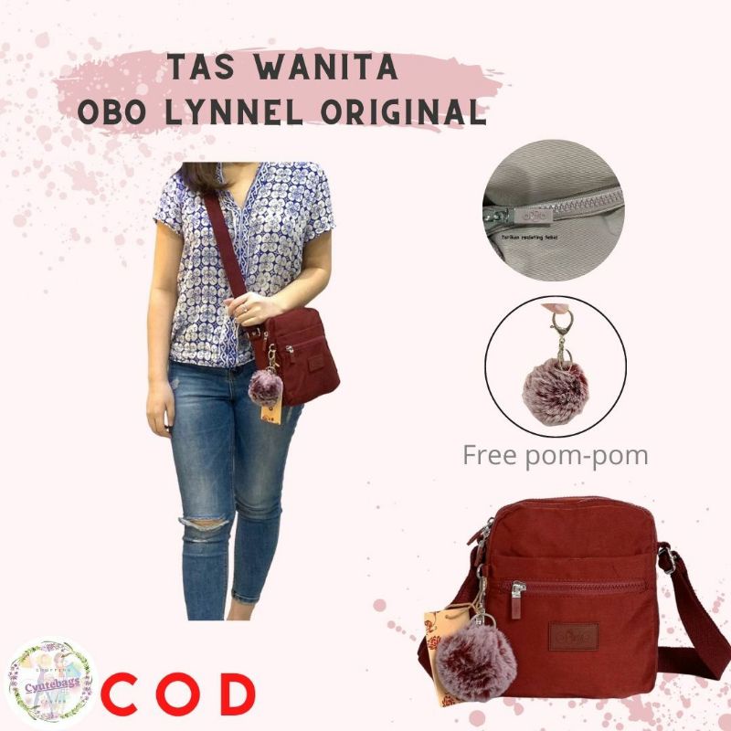 TAS SELEMPANG UNISEX OBO LYNNEL CROSSBODY/SLINGBAG