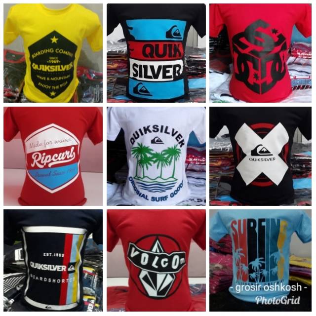 Kaos distro anak Kaos surfing anak Kaos anak laki laki