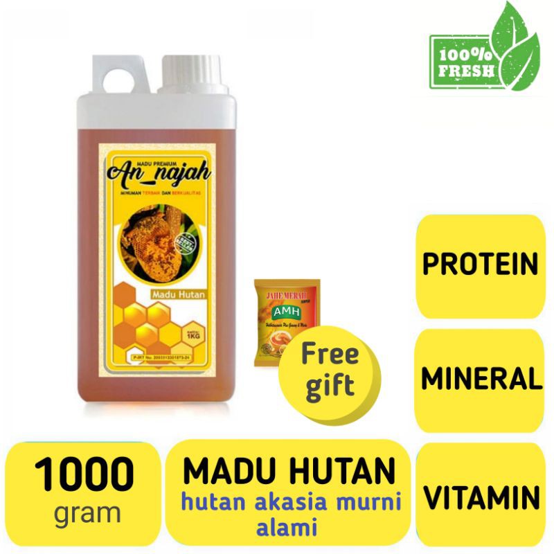 MADU HUTAN AKASIA PREMIUM ASLI kadar air 20%