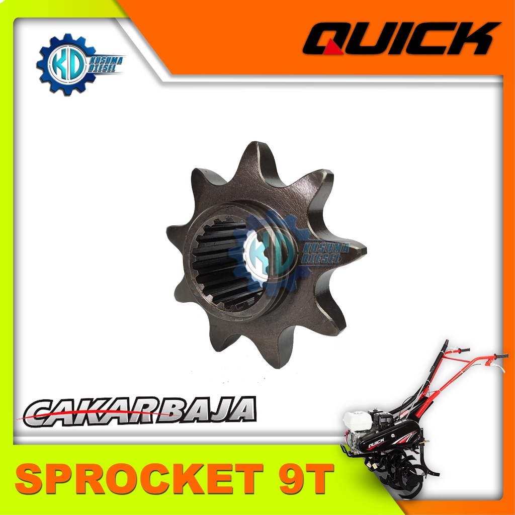 SPROCKET 9T, CAKAR BAJA (SP) -GEAR CAKAR BAJA - SPAREPART CAKAR BAJA