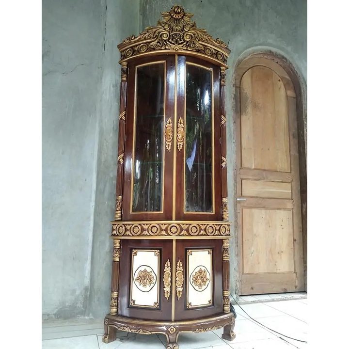 Bufet hias jati Jepara ukir