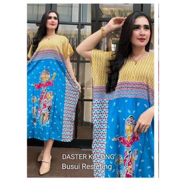 Daster Batik Baju Wanita Kekinian Kalong Lowo Pakaian Remaja Dewasa Modern Terbaru Batik Kelelawar Jumbo Busui Resleting Depan Perempuan Ibu Menyusui Hamil Bumil Bahan Rayon Harga Murah Grosir